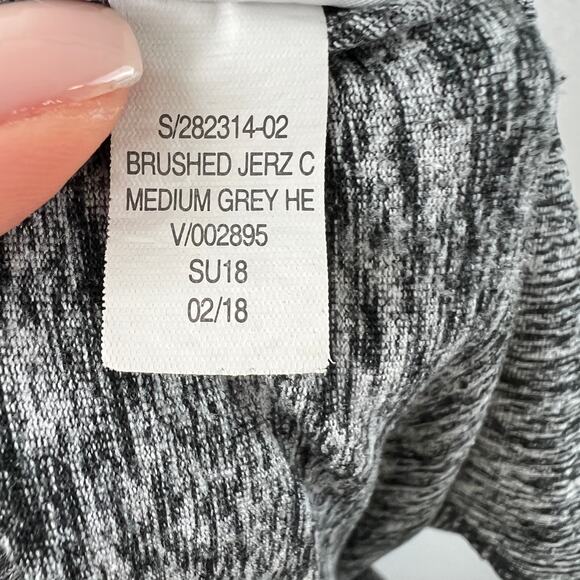 Gap Fit Gray Jogger Pants Drawstring Slash Pocket Pull On Flowy Performance XS - Picture 7 of 8